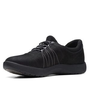 Clarks Women's Cloudstepper Adella Stroll Slip-On Comfort Shoes Black Size 9